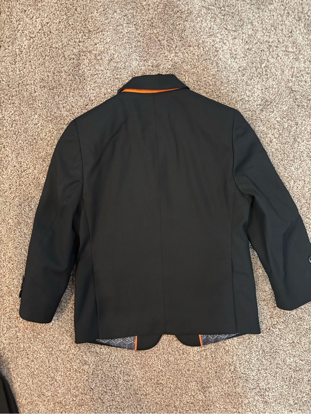 TALLIA Boys Black Suit Jacket & Pants Set - Picture 3 of 6